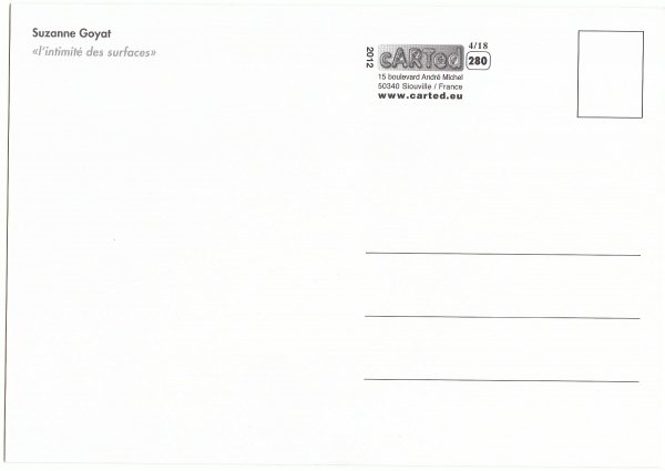 L'intimité des surfaces